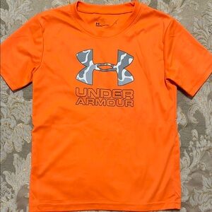 Under Armour Kids' Vibrant Orange Tee